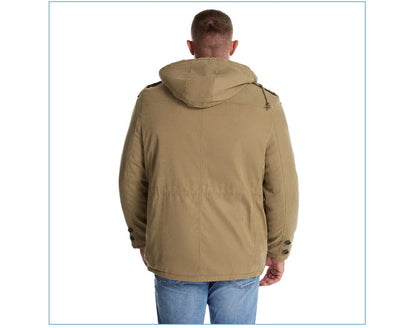 Veste d’Hiver Chaude Homme – DIMUSI Veste Tactique Épaissie | Polaire Doublée | Multi-poches | Coupe-Vent | Capuche | Mode & Outdoor - BLACKBEARD OUTDOOR INDUSTRIES