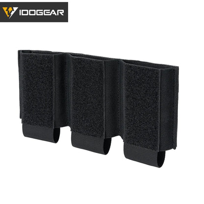Poche à Chargeurs Tactique 5.56 Triple IDOGEAR – Modèle DOPE avec Fixation Élastique Hook & Loop - Référence 3598 - BLACKBEARD OUTDOOR INDUSTRIES