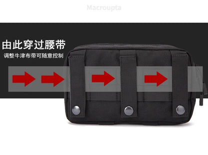 Pochette Tactique MOLLE EDC – Kit de Premiers Secours, Porte-Cellulaire, Sac de Taille Utilitaire – Pour Chasse, Randonnée et Sports de Plein Air - BLACKBEARD OUTDOOR INDUSTRIES