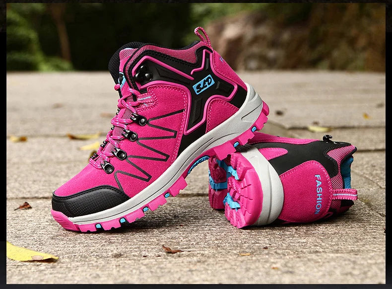 Bottes de Randonnée & de Travail Femme – Antidérapantes & Confortables – Style Neige – Modèle 2023 - BLACKBEARD OUTDOOR INDUSTRIES