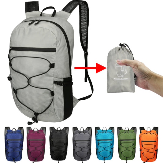 Sac à Dos Pliable Ultraléger – Sac à Dos Outdoor Polyvalent pour Randonnée, Escalade & Voyage - BLACKBEARD OUTDOOR INDUSTRIES