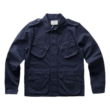 Veste Casual Vintage Amekaji Multi-Poches pour Homme - TCU - BLACKBEARD OUTDOOR INDUSTRIES