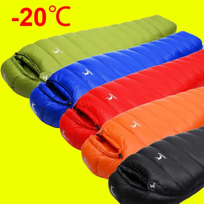 Sac de Couchage Ultraléger en Duvet de Canard Blanc | Hiver / Automne – Forme Momie - BLACKBEARD OUTDOOR INDUSTRIES