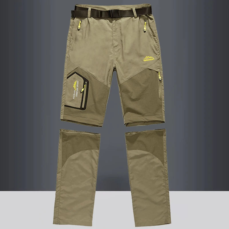 Pantalon de Randonnée Homme Été – Convertible, Séchage Rapide, Multi-Poches, Extensible - BLACKBEARD OUTDOOR INDUSTRIES