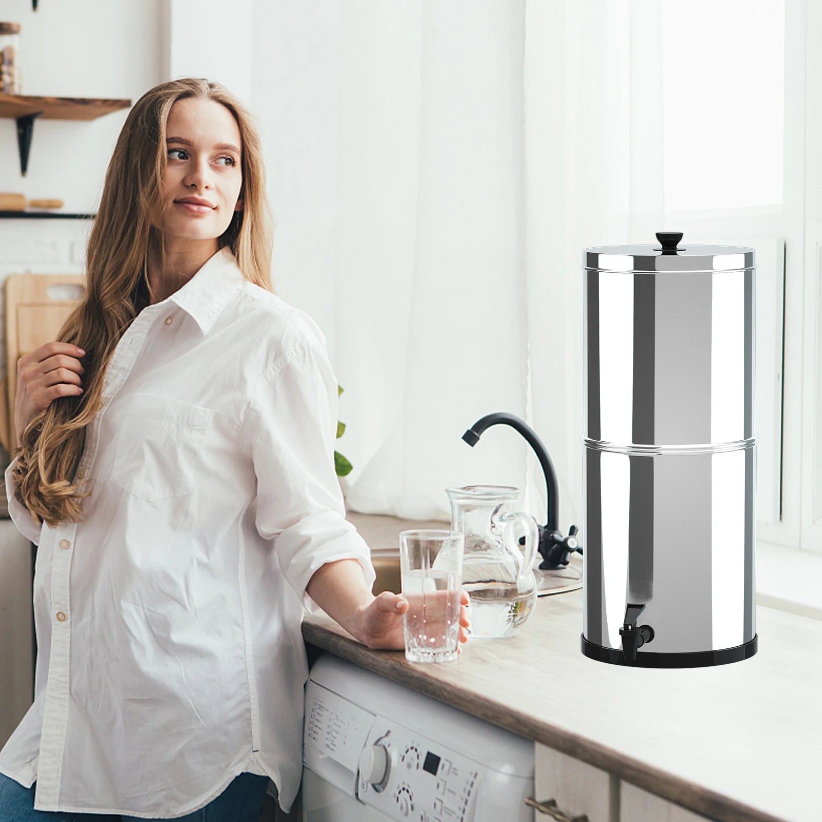 💧 Système de Filtration d’Eau par Gravité – 1,5 Gallon Ma boutique