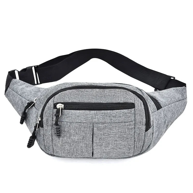 Sac Banane Homme Étanche – Style Coréen, Toile Oxford, Multi-usage - BLACKBEARD OUTDOOR INDUSTRIES