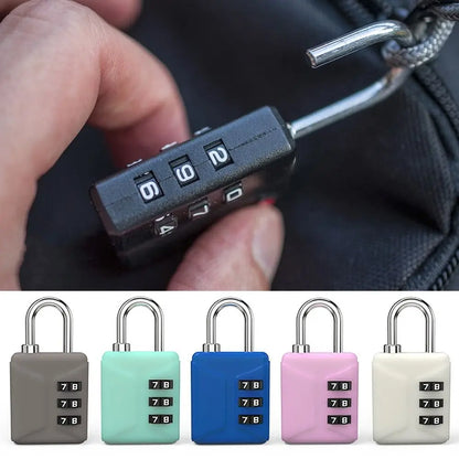 Mini Cadenas à Combinaison 3 Chiffres – Serrure pour Sac à Dos, Valise, Casier d’Étudiant - BLACKBEARD OUTDOOR INDUSTRIES