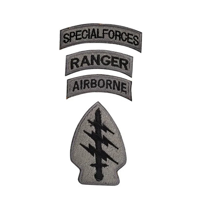 Patch Brodé Forces Spéciales avec Drapeau des États-Unis –  avec Velcro pour Casque, Vêtements et Équipements Militaires - BLACKBEARD OUTDOOR INDUSTRIES