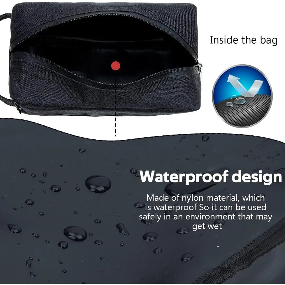 Trousse de Toilette Pliable Unisexe – Sac de Rangement Portable pour Cosmétiques & Accessoires de Voyage - BLACKBEARD OUTDOOR INDUSTRIES