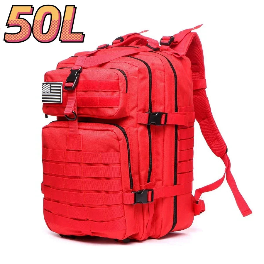 Thuram Sac à Dos Nylon 1000D Imperméable 30L/50L – Trekking, Pêche, Chasse, Camping, Randonnée - BLACKBEARD OUTDOOR INDUSTRIES