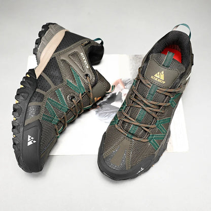 HIKEUP Sneakers Respirants avec Amorti Antidérapants – Chaussures de Randonnée Homme pour Course, Trekking et Sports de Plein Air BLACKBEARD OUTDOOR INDUSTRIES