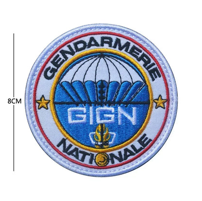 Patch Écusson Brodé GIGN GIPN BRI – Patch Tactique Militaire France  – Pochettes à Attacher pour Vêtements et Sacs - BLACKBEARD OUTDOOR INDUSTRIES