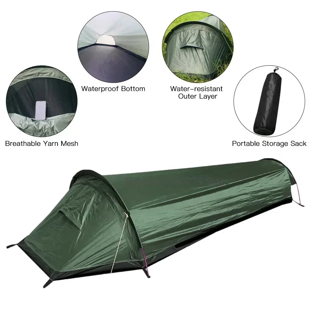 Tente Ultra-Légère de Randonnée 2025 - 1 Personne - BLACKBEARD OUTDOOR INDUSTRIES