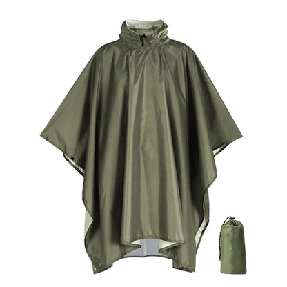 Poncho de Pluie Ultra-Résistant pour Randonnée et Camping - Imperméable, Léger, Universel, pour Hommes et Femmes BLACKBEARD OUTDOOR INDUSTRIES