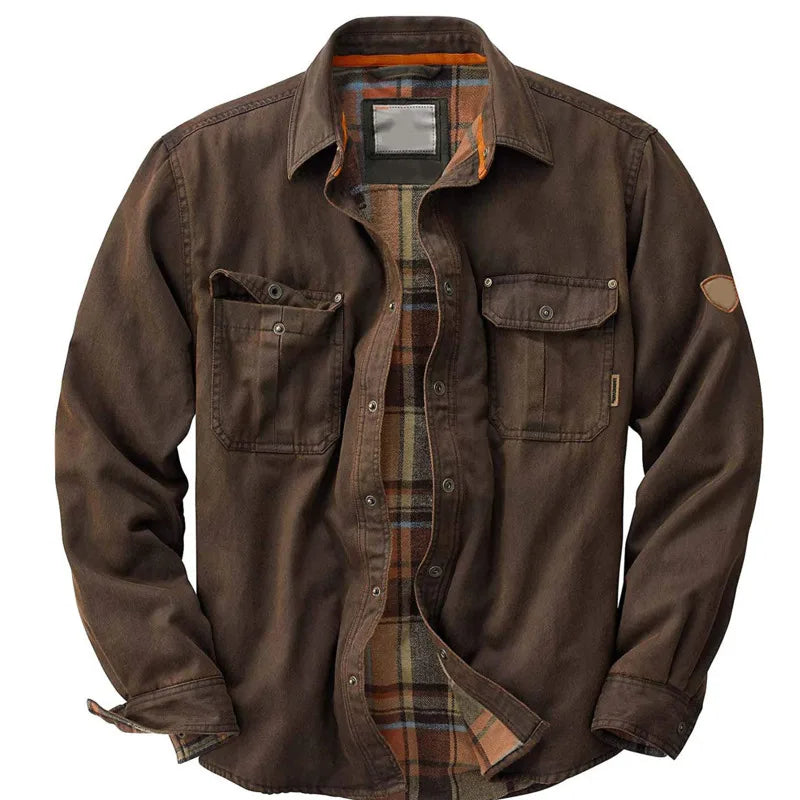Veste Homme Style Moto à Poches Multiples – Leviortin - BLACKBEARD OUTDOOR INDUSTRIES