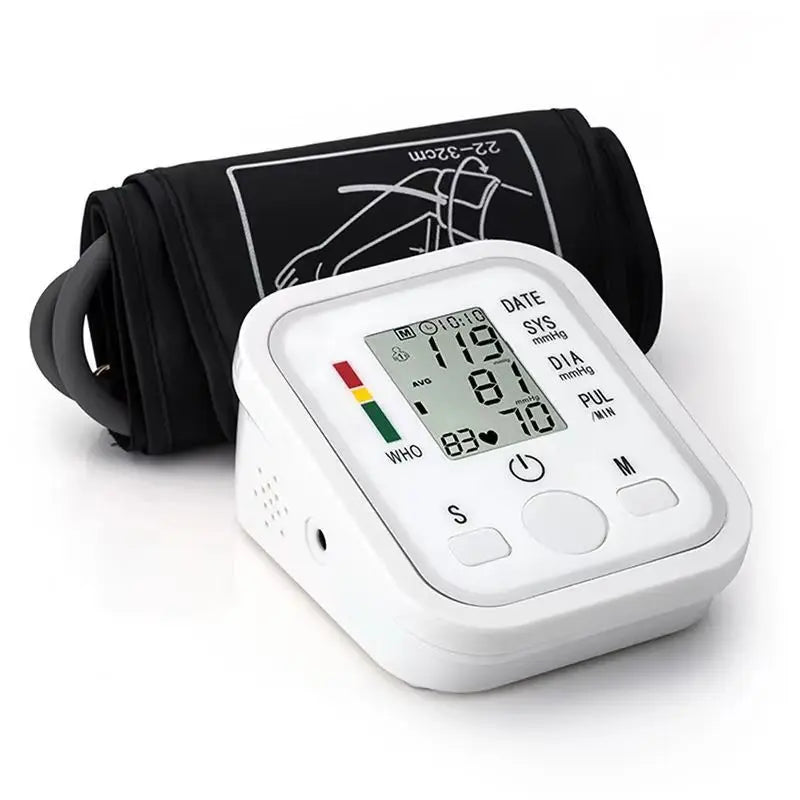 Tensiomètre Digital Portable – Moniteur de Tension Artérielle au Bras avec Mesure du Pouls Ma boutique