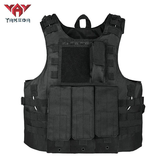 Gilet Tactique YAKEDA Multifonction – Gilet Camouflage Amphibie Outdoor pour Entraînement, Chasse et Activités Tactiques BLACKBEARD OUTDOOR INDUSTRIES