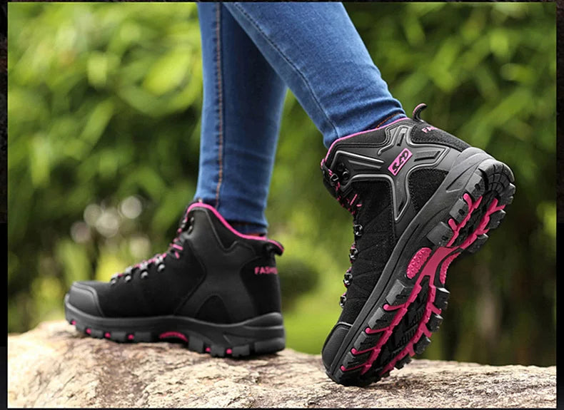 Bottes de Randonnée & de Travail Femme – Antidérapantes & Confortables – Style Neige – Modèle 2023 - BLACKBEARD OUTDOOR INDUSTRIES
