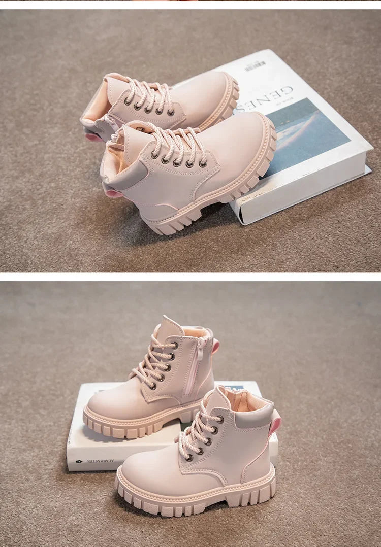 bottines exterieur en cuir pour enfants Ma boutique