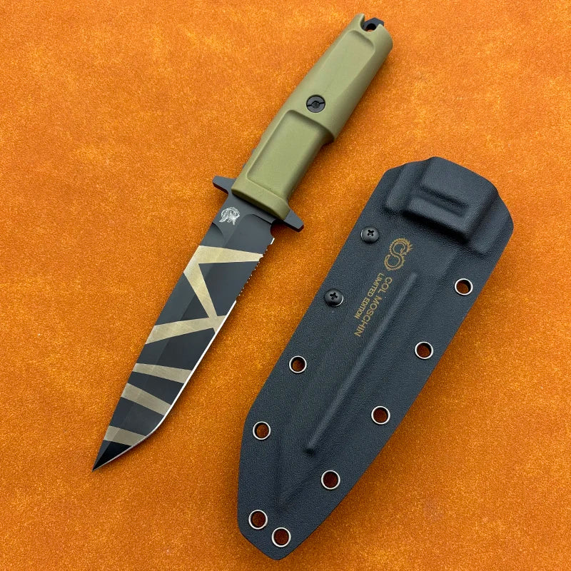 Extreme Ratio COL MOSCHIN DOB III GEO DESERT – Couteau Tactique Fixe Outdoor - BLACKBEARD OUTDOOR INDUSTRIES
