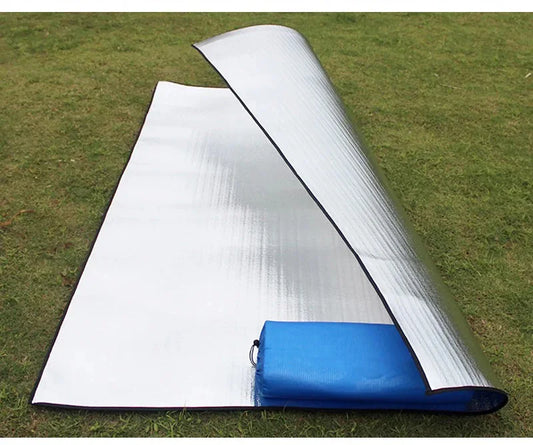 Tapis de Camping Isolant – Aluminium & Mousse EVA – Imperméable et Thermique – Matelas de Sol pour Tente, Pique-nique, Plage, Randonnée - BLACKBEARD OUTDOOR INDUSTRIES