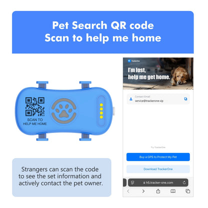 Traceur GPS 4G pour Chien & Chat – Étanche, Localisation en Temps Réel, Son/Lumière, Application Mobile Incluse Ma boutique