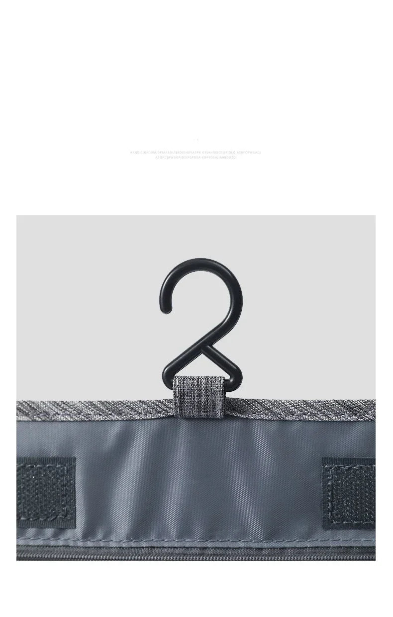 Trousse de Toilette Suspendue Imperméable – Homme & Femme – Tissu Oxford Haute Qualité - BLACKBEARD OUTDOOR INDUSTRIES