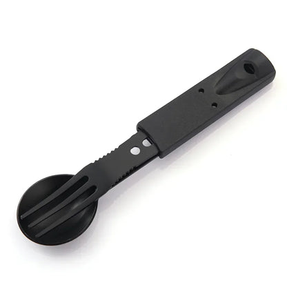 Set Multifonction Camping - Couteaux, Couverts et Sifflet en Acier Inoxydable - BLACKBEARD OUTDOOR INDUSTRIES
