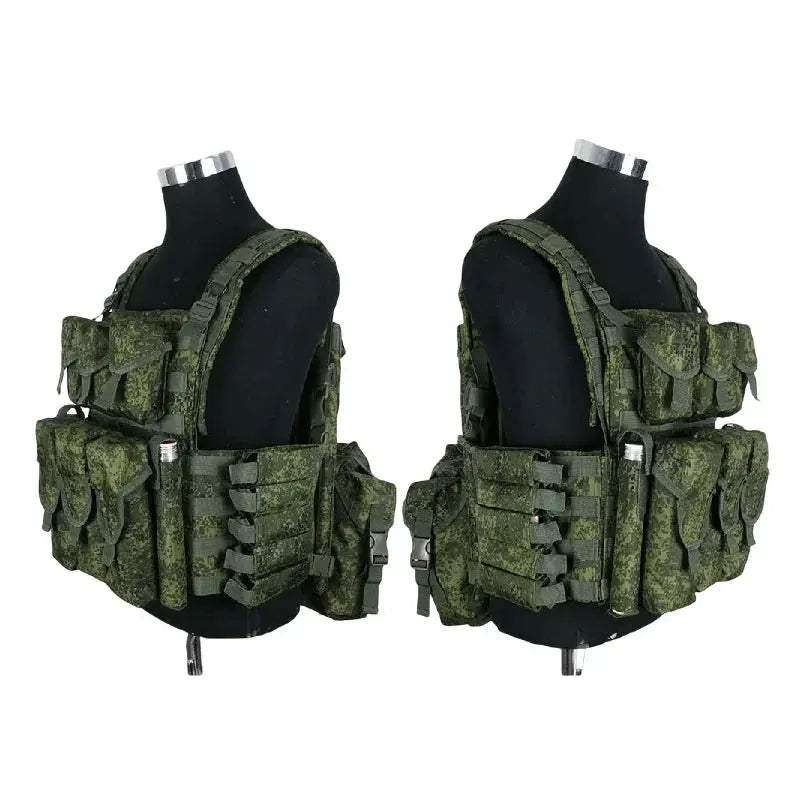 Gilet Tactique Russe 6B46 – Système Chest Rig EMR avec Plaque EVA et Pochettes AK – Équipement de Combat Professionnel Ma boutique