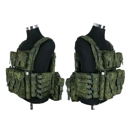 Gilet Tactique Russe 6B46 – Système Chest Rig EMR avec Plaque EVA et Pochettes AK – Équipement de Combat Professionnel Ma boutique