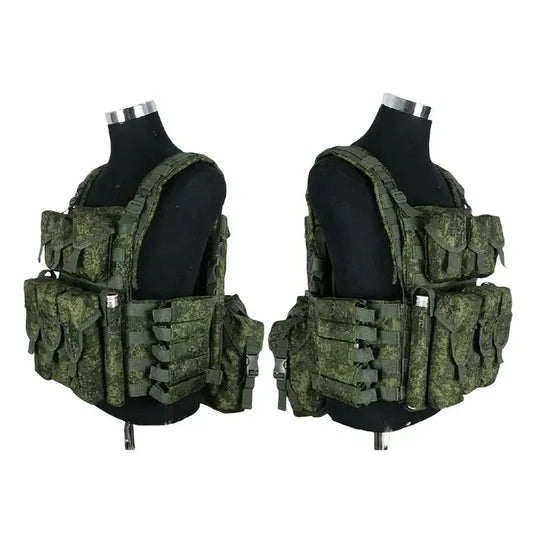 Gilet Tactique Russe 6B46 – Système Chest Rig EMR avec Plaque EVA et Pochettes AK – Équipement de Combat Professionnel Ma boutique
