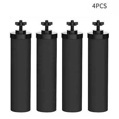 Filtres de Remplacement BB9-2 – 2 Pièces de Filtre à Charbon Actif Compatible avec le Système de Filtration d'Eau Gravity Black Berkey - BLACKBEARD OUTDOOR INDUSTRIES