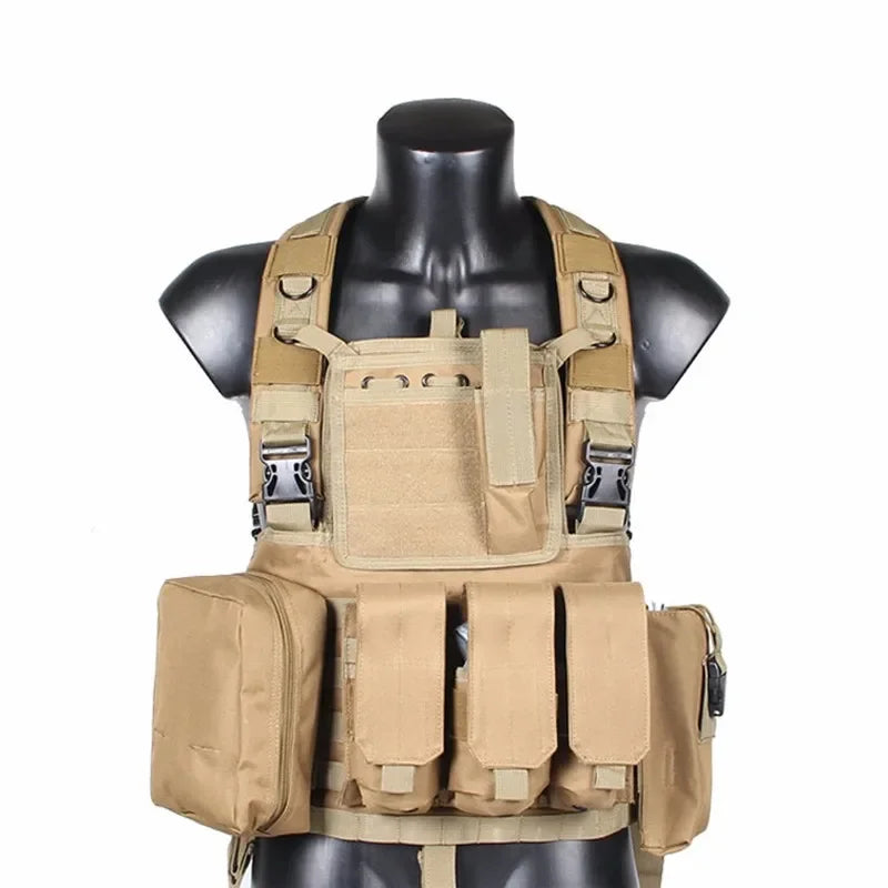 Chest Rig Tactique “Apron” – Wolf Enemy Performance professionnelle – Polyvalence outdoor – Design opérationnel Ma boutique