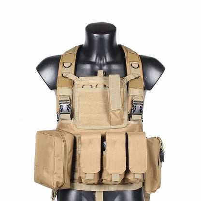 Chest Rig Tactique “Apron” – Wolf Enemy Performance professionnelle – Polyvalence outdoor – Design opérationnel Ma boutique