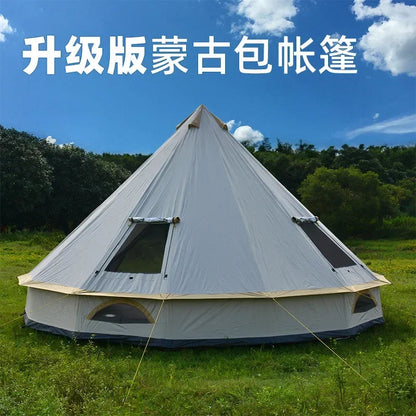 Tente de Luxe Mongolia Yurt pour 6-10 Personnes –  Camping Premium BLACKBEARD OUTDOOR INDUSTRIES