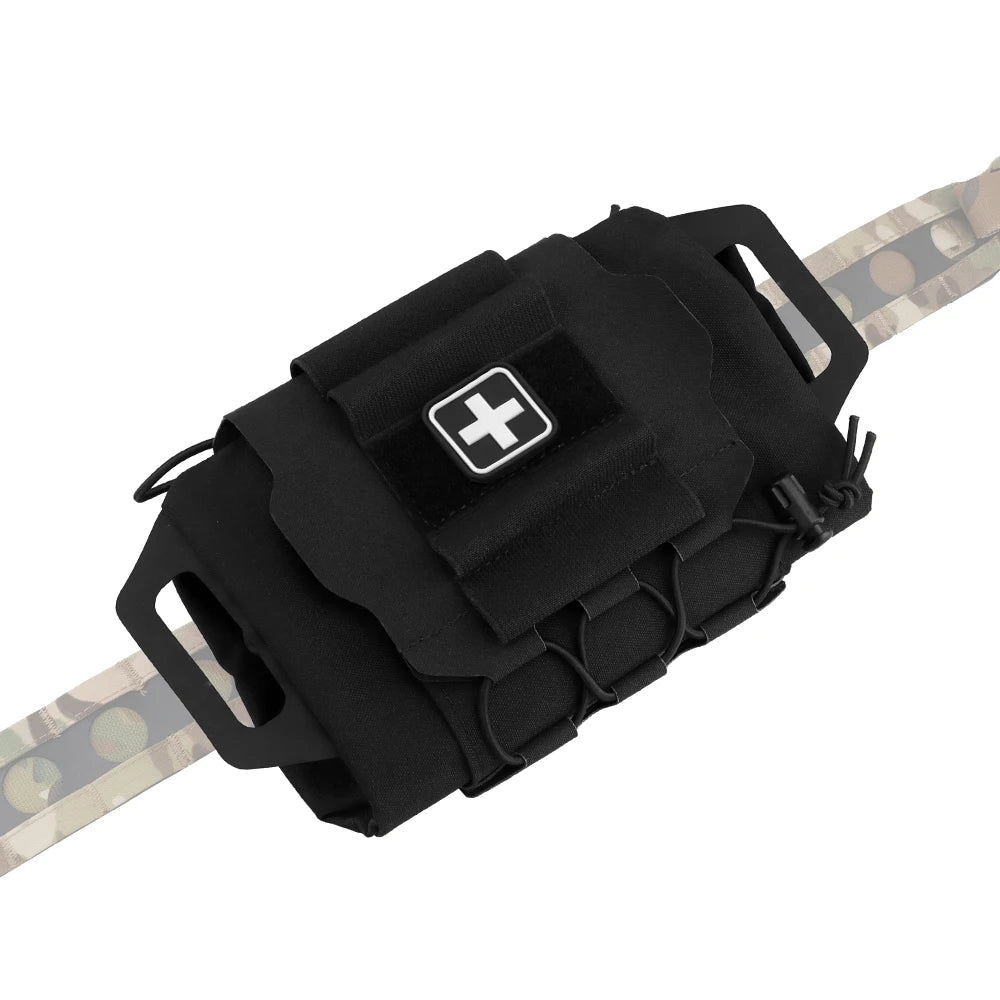 Kit de Premiers Secours OPHIDIANTAC IFAK - Poche Médicale MOLLE pour Déploiement Rapide, Sac de Chasse et Kit de Survie - BLACKBEARD OUTDOOR INDUSTRIES