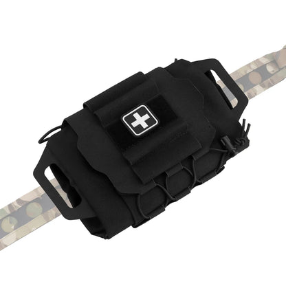 Kit de Premiers Secours OPHIDIANTAC IFAK - Poche Médicale MOLLE pour Déploiement Rapide, Sac de Chasse et Kit de Survie - BLACKBEARD OUTDOOR INDUSTRIES