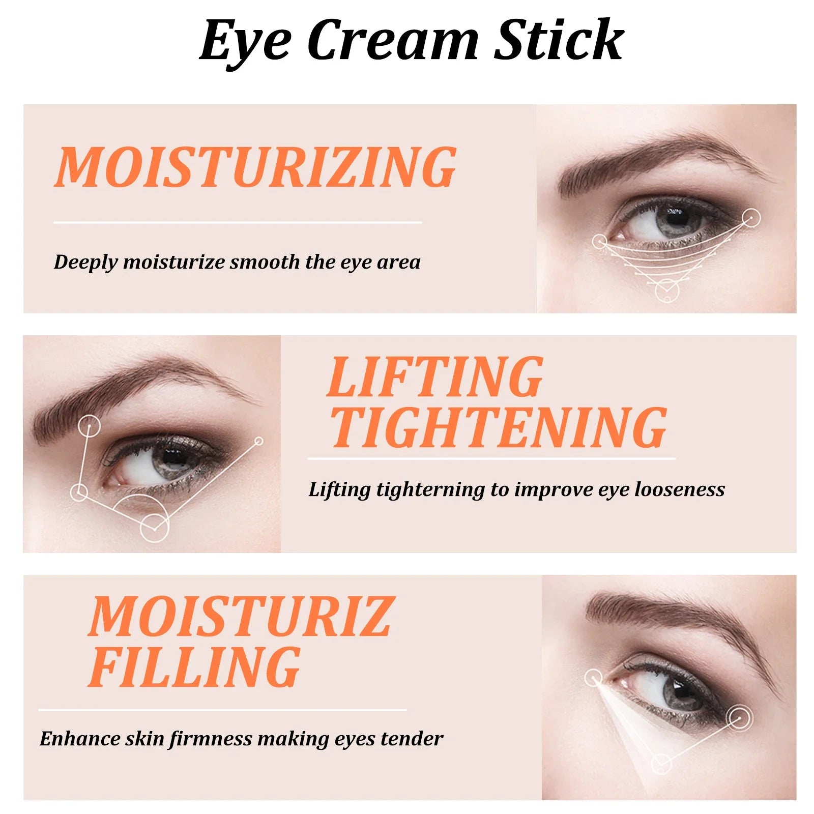Crème Contour des Yeux à l'Extrait d'Escargot - Anti-rides et Hydratation Profonde - BLACKBEARD OUTDOOR INDUSTRIES
