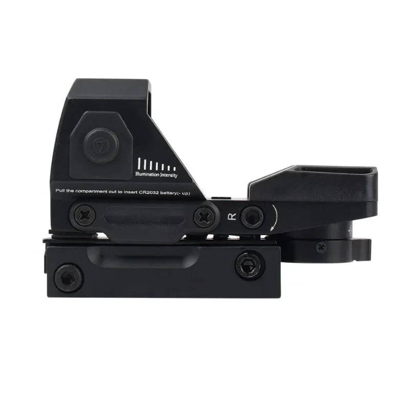 Viseur Reflex 1X40 HD101 Red Dot Sight — 4 Réticules Rouge/Vert pour Rail 11 mm ou 20 mm - BLACKBEARD OUTDOOR INDUSTRIES