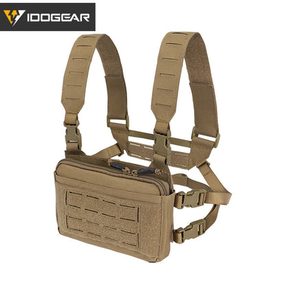 IDOGEAR KGR Tactical Chest Rig MOLLE – Harnais Tactique Compact Ma boutique