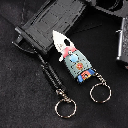 Mini Couteau de Poche Pliant – Porte-clés EDC | Camping, Chasse, Survie - BLACKBEARD OUTDOOR INDUSTRIES