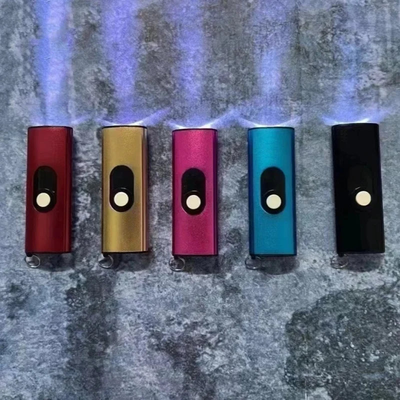 Portable Pulse Single Arc Lighter with Flameless Plasma Rechargeable Metal Lighter Creative Men's Selection Outdoor Camping Tool BLACKBEARD OUTDOOR INDUSTRIES