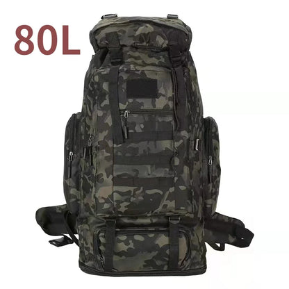 Sac à Dos Tactique 80L / 100L – Grand Volume pour Randonnée, Camping & Trekking - BLACKBEARD OUTDOOR INDUSTRIES