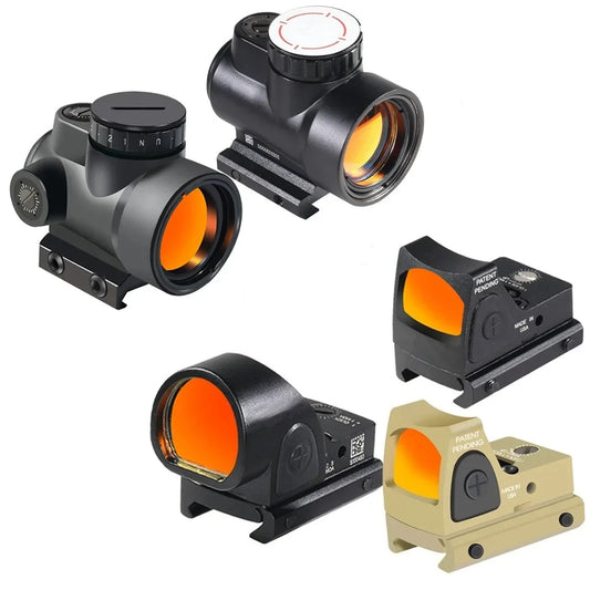 Viseur Point Rouge Tactique – Reflex Red Dot Sight 1x – Collimateur Optique pour Rail 20mm Ma boutique