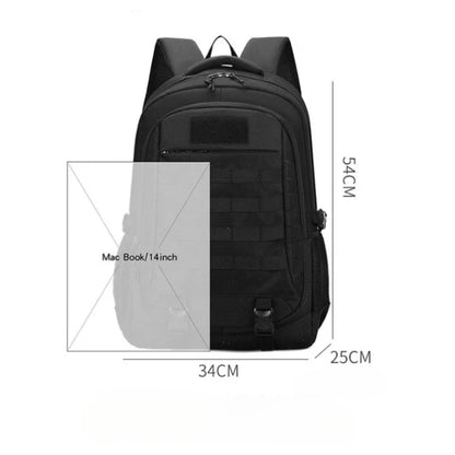 Sac à Dos de Voyage et Camping pour Homme – Grande Capacité, Nylon Résistant, Idéal Randonnée, Chasse et Trekking - BLACKBEARD OUTDOOR INDUSTRIES