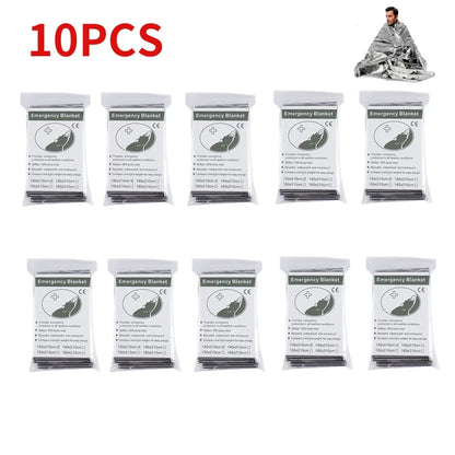 Couverture de Survie d’Urgence Extérieure 130x210 cm – Lot de 5 à 30 pièces - BLACKBEARD OUTDOOR INDUSTRIES
