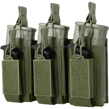 Triple Magazine Pouch Molle Mag Bag – Porte-chargeurs tactique polyvalent - BLACKBEARD OUTDOOR INDUSTRIES