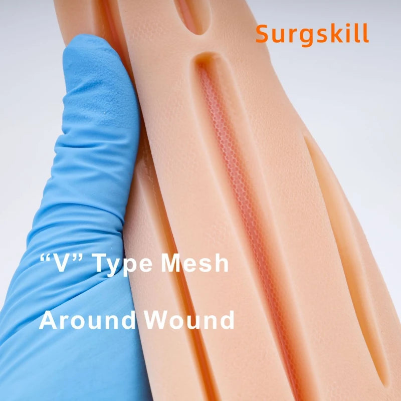 Kit de Pratique de Suture Chirurgicale pour Formation Médicale – Tapis de Suture avec Ensemble d'Outils - BLACKBEARD OUTDOOR INDUSTRIES