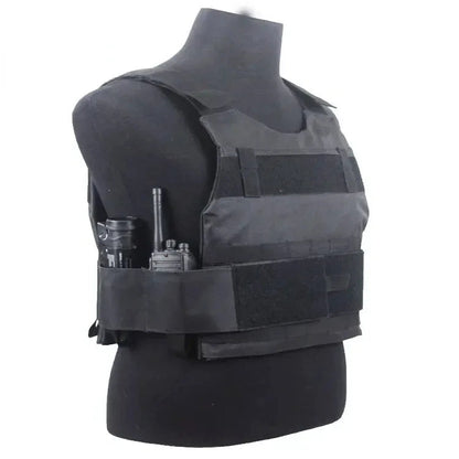 Gilet Tactique Camouflage Noir - Gilet Multifuntionnel de Sports et Entraînement, Idéal pour la Chasse et les Activités de Terrain BLACKBEARD OUTDOOR INDUSTRIES