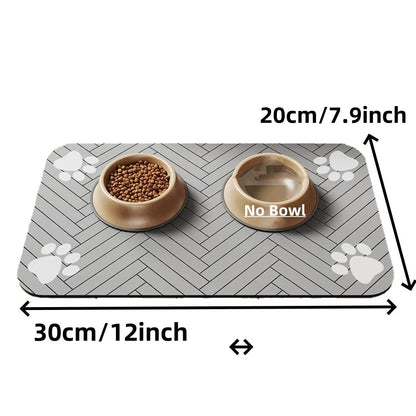 Tapis de Nourrissage Absorbant pour Animaux – Imperméable, Antidérapant & Séchage Rapide – Idéal pour Gamelles de Chiens et de Chats Ma boutique